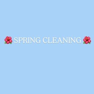 SPRING CLEANING CLEARANCE